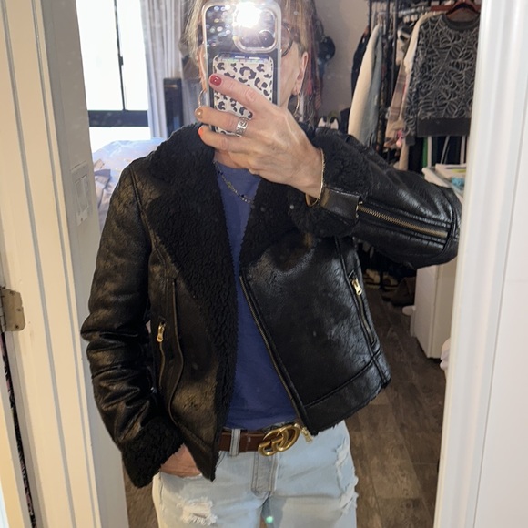 Rachel Roy Aviator Jacket - Picture 8 of 14